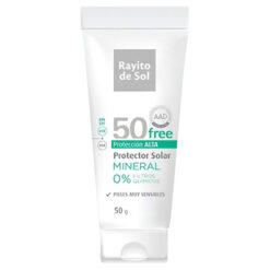 Protector Solar Rayito de Sol Mineral Free FPS 50 X 50 Gr