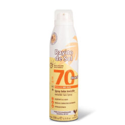 Protector Solar en Spray Rayito de Sol  FPS 70 X 170 Ml
