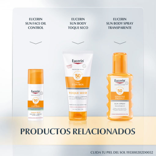 Protector Solar Oil Control Eucerin Toque Seco FPS 50 X 200 Ml - Imagen 8