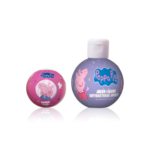 Set bomba de baño + Jabón liquido Jactans Peppa Pig  X 1 U - Imagen 2