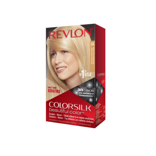 Tintura Permanente en Kit Revlon ColorSilk 4 X 1 U