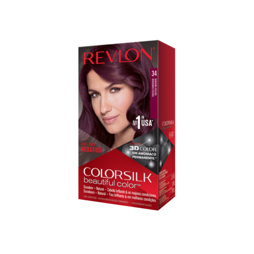 Tintura Permanente en Kit Revlon ColorSilk 34 X 1 U