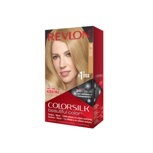 Tintura Permanente en Kit Revlon ColorSilk 74 X 1 U