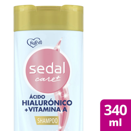 Shampoo Sedal  Ácido Hialurónico + Vitamina A X 340 Ml - Imagen 3