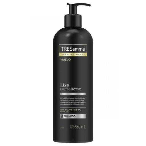 Shampoo Tresemmé Liso Efecto Botox  X 880 Ml