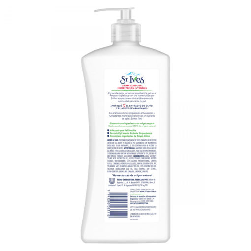 Crema Corporal St. Ives  Humectación Intensiva X 532 Ml - Imagen 2