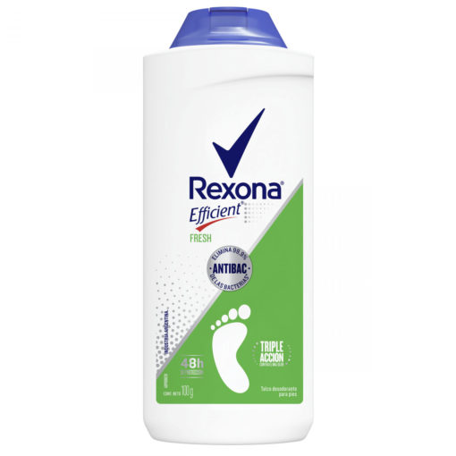 Talco Desodorante para Pies Rexona Efficient Fresh X 100 Gr