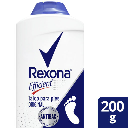 Talco Desodorante para Pies Rexona Efficient Original X 200 Gr - Imagen 3
