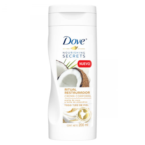 Crema corporal Dove Nourishing Secrets Ritual Restaurador X 200 Ml