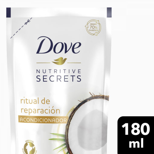 Acondicionador Doy Pack Dove Nutrive Secret Ritual de Reparación X 180 Ml - Imagen 3