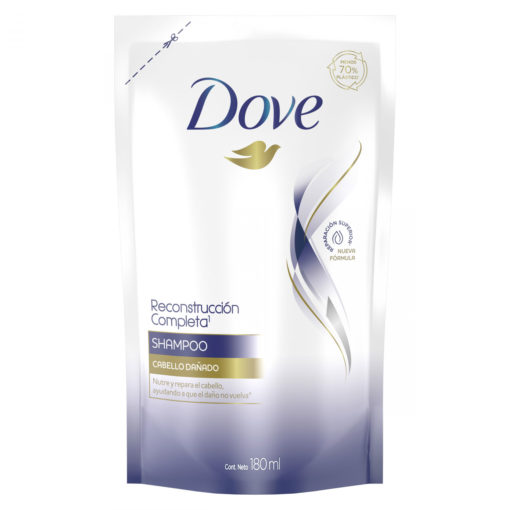 Shampoo Doy Pack Dove Reconstrución Completa  X 180 Ml