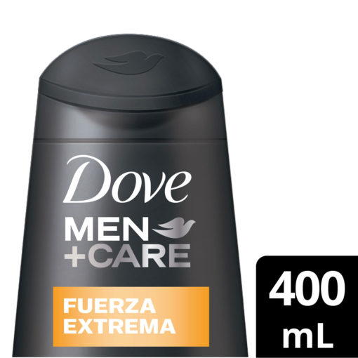 Shampoo 2 en 1 Dove Men Fuerza Extrema X 400 Ml - Imagen 3
