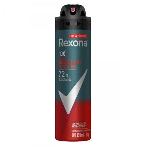 Antitranspirante Rexona  Antibacterial Protection X 150 Ml