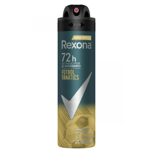 Antitranspirante Rexona  Fútbol Fanatics X 150 Ml