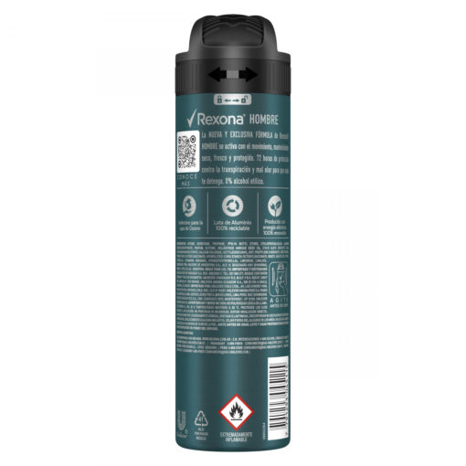 Antitranspirante Rexona  Hombre X 150 Ml - Imagen 2