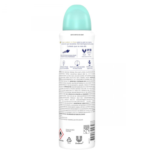 Antitranspirante Dove Go Fresh Pera y Aloe Vera X 150 Ml - Imagen 2