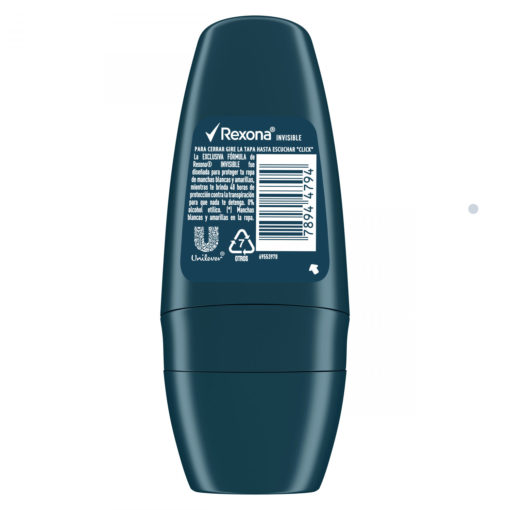 Antitranspirante Roll On Rexona  Invisible X 50 Ml - Imagen 2