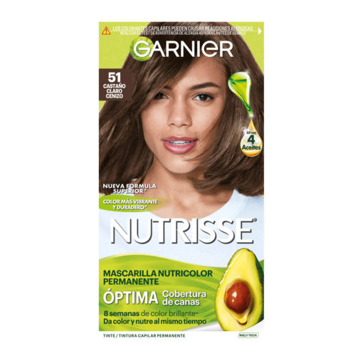 Tintura en Kit Garnier Nutrisse 51 X 1 U