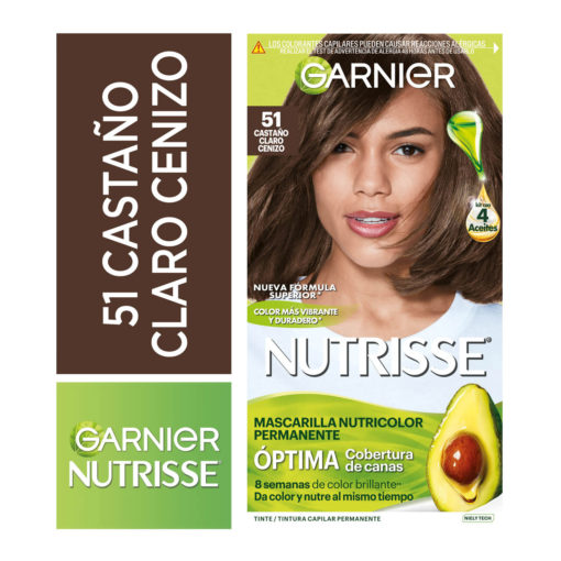 Tintura en Kit Garnier Nutrisse 51 X 1 U - Imagen 2