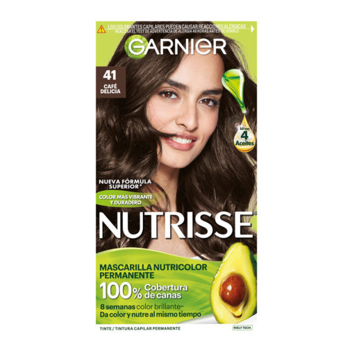 Tintura en Kit Garnier Nutrisse 41 X 1 U