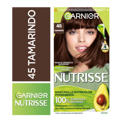 Tintura en Kit Garnier Nutrisse 45 X 1 U - Imagen 2
