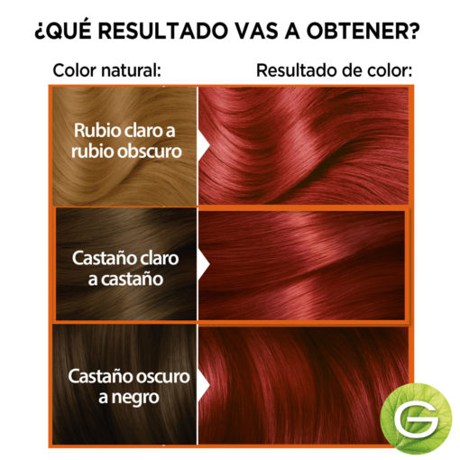 Tintura en Kit Garnier Nutrisse Colorissimos 6646 X 1 U - Imagen 5