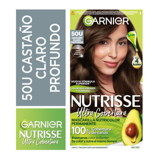 Tintura en Kit Garnier Nutrisse Ultra Cobertura 50 X 1 U - Imagen 2
