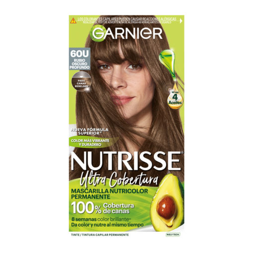 Tintura en Kit Garnier Nutrisse Ultra Cobertura 60 X 1 U