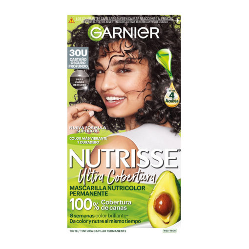 Tintura en Kit Garnier Nutrisse Ultra Cobertura 30 X 1 U