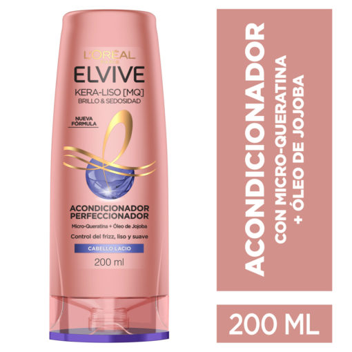 Acondicionador Elvive Kera-Liso  X 200 Ml - Imagen 2