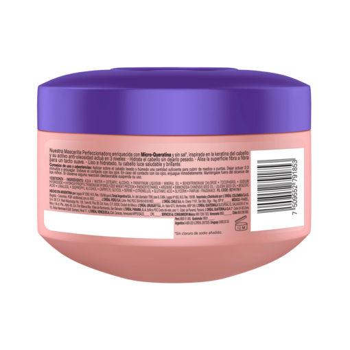 Crema de Tratamiento Elvive Kera-Liso  X 300 Gr - Imagen 3