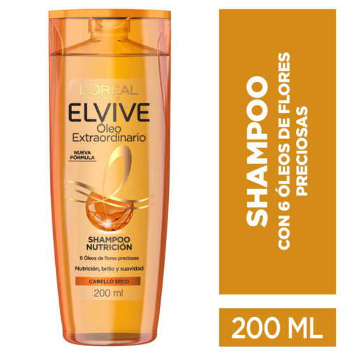 Shampoo Elvive Óleo Extraordinario  X 200 Ml - Imagen 2