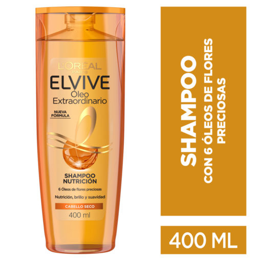 Shampoo Elvive Óleo Extraordinario  X 400 Ml - Imagen 2