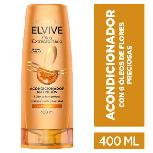 Acondicionador Elvive Óleo Extraordinario  X 400 Ml - Imagen 2