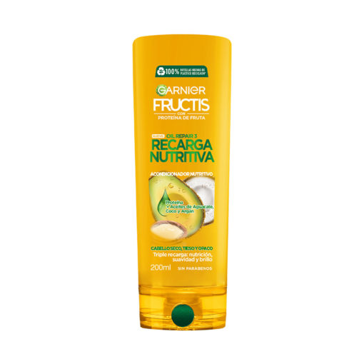 Acondicionador Garnier Fructis Recarga Nutritiva X 200 Ml