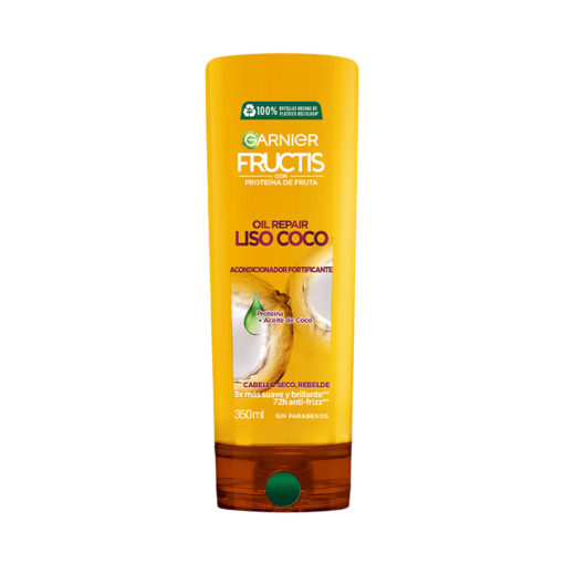 Acondicionador Garnier Fructis Oil Repair Liso Coco X 350 Ml
