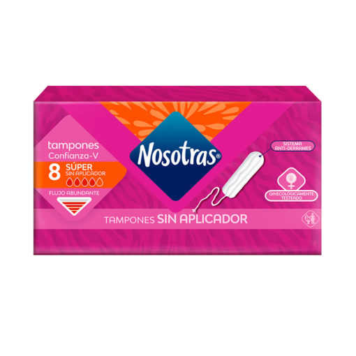 Tampones Nosotras  Súper X 8 U