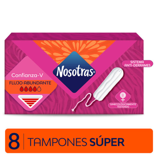 Tampones Nosotras  Súper X 8 U - Imagen 2