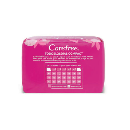 Protectores Diarios Carefree Todos los días Compact X 20 U - Imagen 2