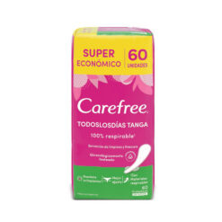 Protectores Diarios Carefree Todos los días Tanga X 60 U