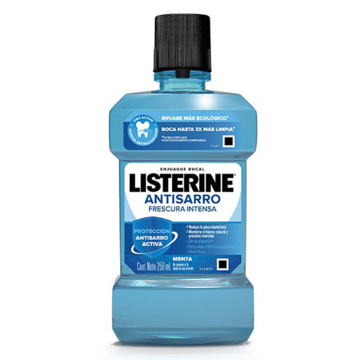 Enjuague Bucal Listerine Anti Sarro  X 250 Ml