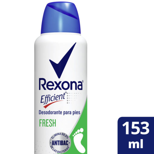 Desodorante para Pies Rexona Efficient Fresh X 153 Ml - Imagen 3