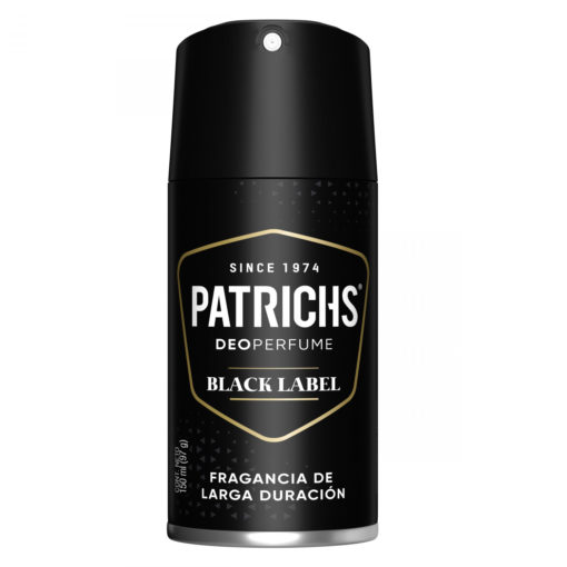 Desodorante Patrichs  Black Label X 150 Ml