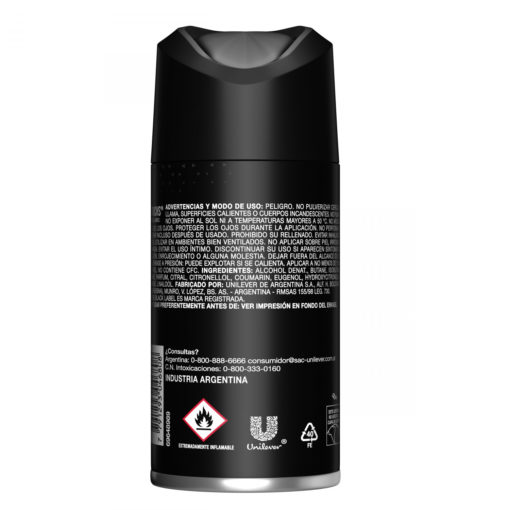Desodorante Patrichs  Black Label X 150 Ml - Imagen 2