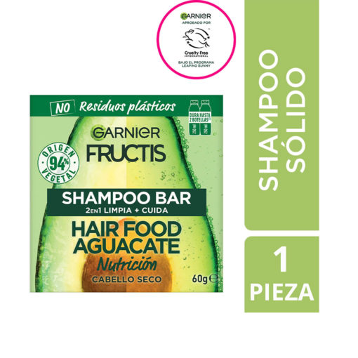 Shampoo Solido Garnier Hair Food Palta X 1 U - Imagen 3