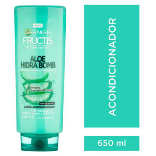 Acondicionador Garnier Fructis Aloe Hidra Bomb X 350 Ml - Imagen 4