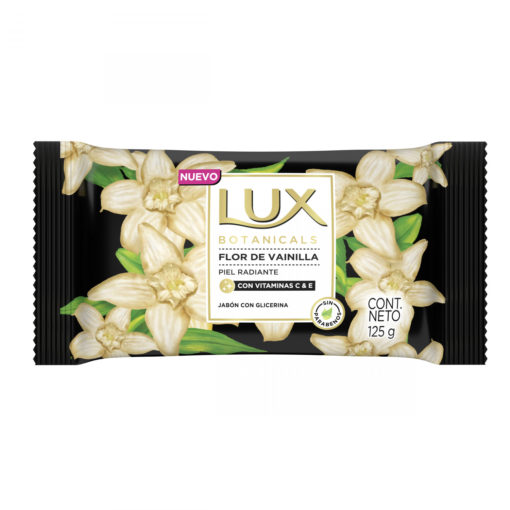 Jabón con Glicerina en Barra Lux Botanicals Flor de Vainilla X 3 U