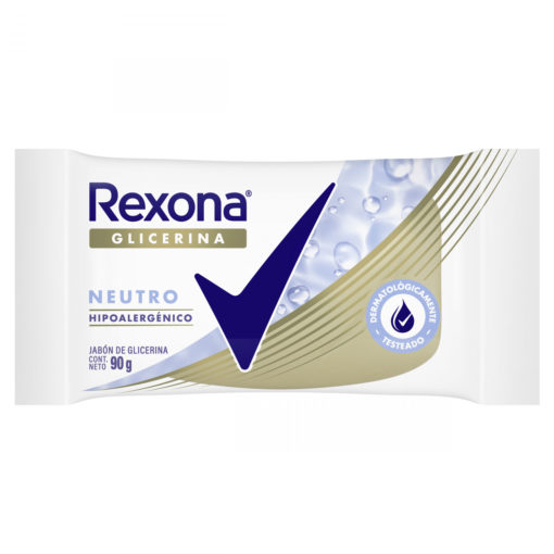 Jabón de Glicerina en Barra Rexona  Neutro X 90 Gr