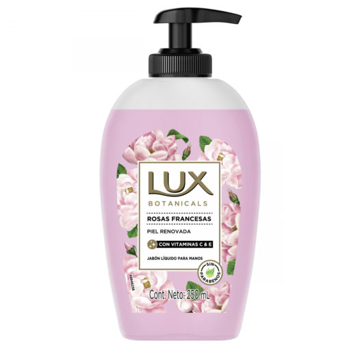 Jabón Líquido Lux Botanicals Rosas Francesas X 250 Ml