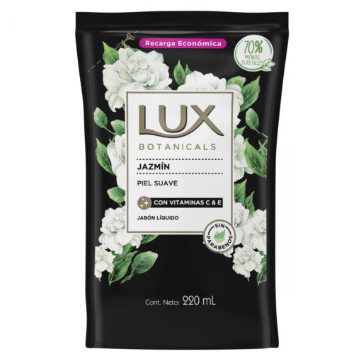 Jabón Líquido Repuesto Lux Botanicals Jazmín X 220 Ml